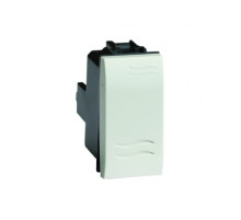 DKC Brava Выключатель, слоновая кость, 1мод.