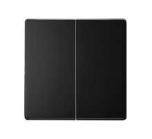 Simon S82 Concept Матовый черный, Клавиша 2-я для перекрестного выключателя