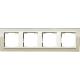 Gira Event Clear Песочный/Крем глянц Рамка 4-ая