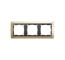 Simon 82 Шампань/Графит Рамка 3-ая