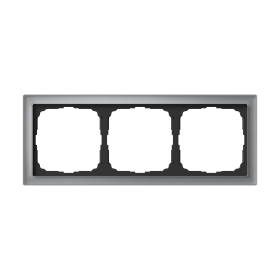 Systeme Electric ArtGallery Pure Органическое стекло Алюминий Рамка 3-ая