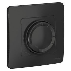 Systeme Electric Blanca внутр Антрацит Светорегулятор (диммер) поворотно-нажимной 400Вт