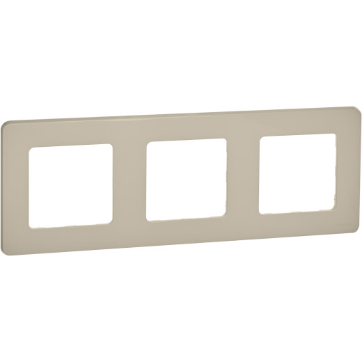 Рамка 3 поста - Legrand/Daccord Inspiria - слоновая кость
