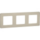 Рамка 3 поста - Legrand/Daccord Inspiria - слоновая кость