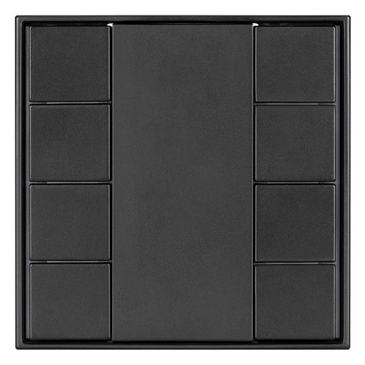 INTELLIGENT ARLIGHT Панель KNX-223-8-BLACK (BUS) (IARL, IP20 Пластик, 3 года)