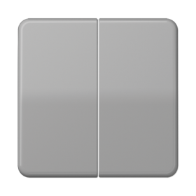 JUNG Центральная плата 2 группы стандарт дюропласт серый