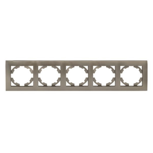 Валенсия Рамка 5-местная кашемир EKF