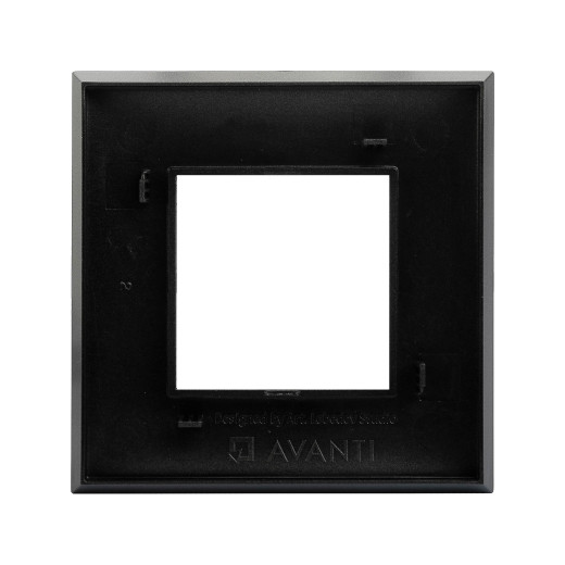 Рамка 1 пост (2 мод.), Avanti, сине-зеленый жемчуг