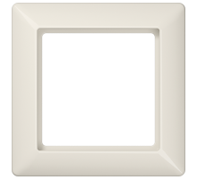 JUNG AS 500 Бежевая Рамка 1-ая