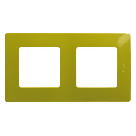 Legrand Etika Зеленый Папоротник Рамка 2-ая.