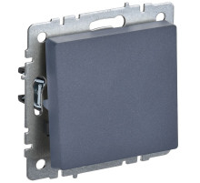 IEK BRITE BASE Маренго Выключ. 1-кл самовозвр 10А ВС10-1-4-БрМ