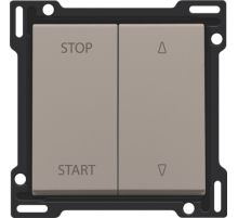 Niko Бронза Накладка на выключатель для жалюзи