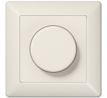 JUNG Роторный LED диммер с роторным ВКЛ/ВЫКЛ, слоновая кость