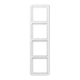 JUNG CD Белая Рамка 4-ая ударопрочная ударопрочная