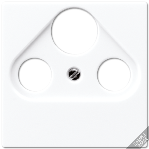 Крышка для SAT-TV-FM-розеток, фиксация винтом, дюропласт, шампань, A500