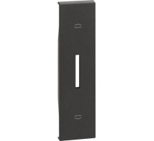 BT Living now Лицевая панель для выключателей рольставней K4027 (горизонтальное размещение) 1 модуль, Черный.