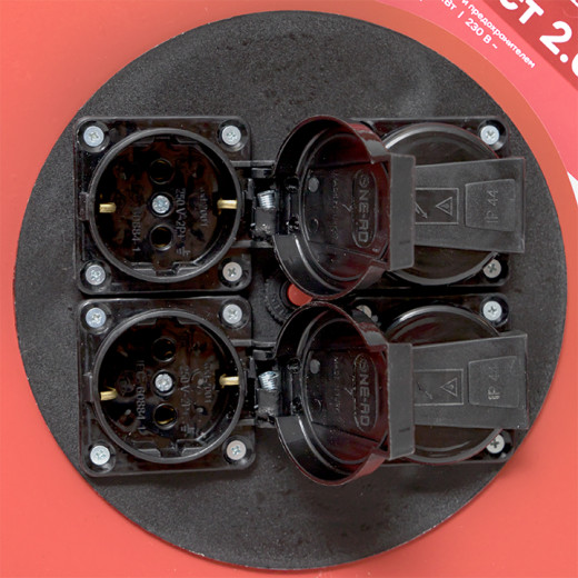 Удлинитель на катушке 