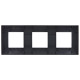 SKANDY Рамка 3-мест. SK-F03G граф. IEK