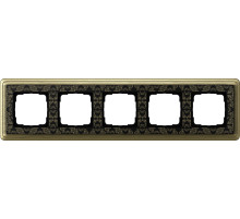 Gira ClassiX Art Бронза/Черный Рамка 5-ая
