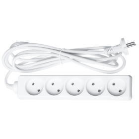 Navigator Удлинитель 61 312 NPE-S-05-500-X-2x1 б/з 5 гн. 5м