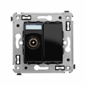 DKC Avanti Розетка TV проходная в стену, 