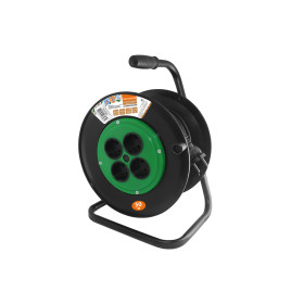 TDM Удлинитель на катушке силовой народный 4 гнезда ПВС 1300 Вт б/з, 50м УС-41134