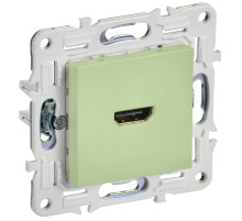 IEK SKANDY Мятный Розетка HDMI SK-H01G