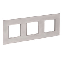 IEK SKANDY Стекло Шампань Рамка 3-ая SK-F23Sh