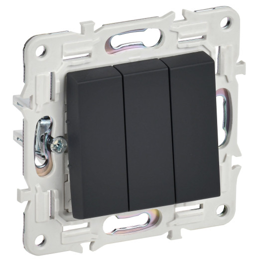 SKANDY Выключ. 3-кл. 10А SK-V11G граф. IEK