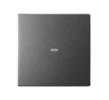 Simon S82 Concept Матовый титан, Клавиша для выключателя S77 с подсветкой