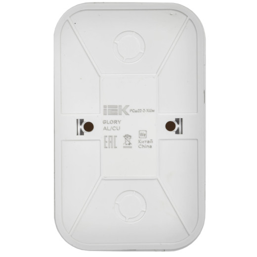 GLORY Роз. 2-я без з/к с з/ш о/у 10А РСш22-2-ХШм шам. м. IEK