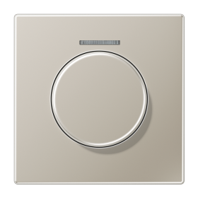 JUNG Накладка роторного механизма со световодом, нержавеющая сталь