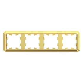 Systeme Electric AtlasDesign Antique Золото Рамка 4-ая, универсальная