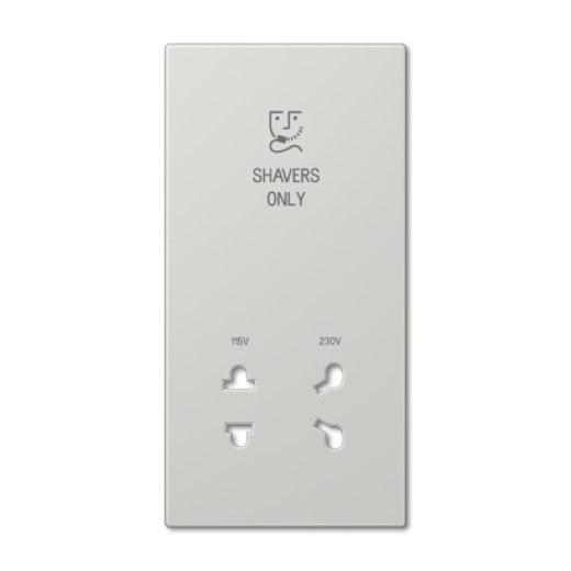 накладка бритвенной розетки серая