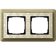 Gira ClassiX Art Бронза/Кремовый Рамка 2-ая