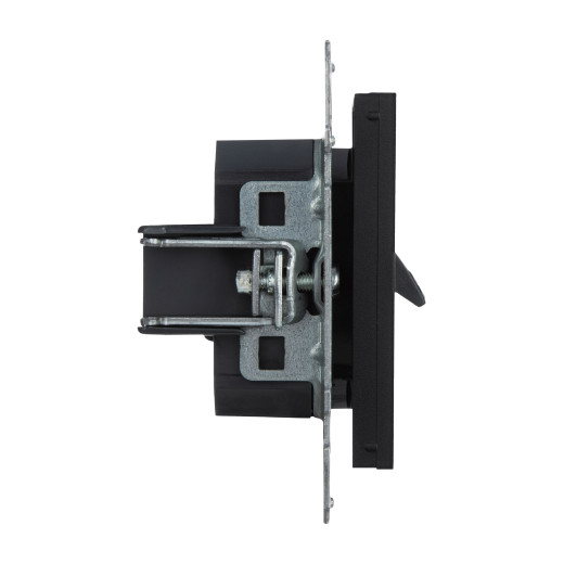 SUNO. Аудиорозетка с пружинными зажимами одиночная. Цвет 