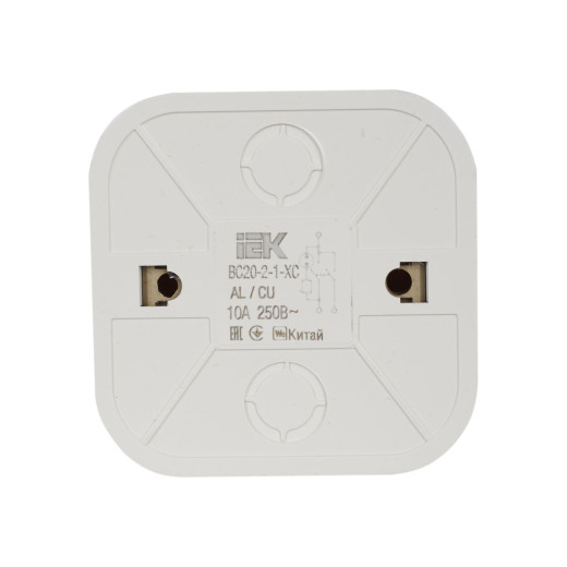 GLORY Выключ. 2-кл. с инд. о/у 10А ВС20-2-1-ХС сосна IEK