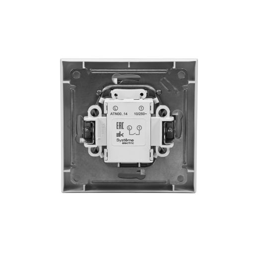 ATLASDESIGN ВЫКЛЮЧАТЕЛЬ карточный с подсветкой, 10А, без задержки отключения, механизм, БЕЛЫЙ