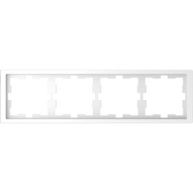 Schneider Electric Merten D-Life Белый Лотос Рамка 4-ая