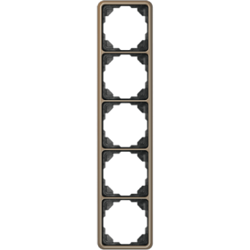 JUNG CD 500 Бронза Рамка 5-ая