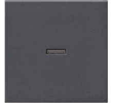 Gira S-55 Антрацит Клавиша 1-ая с подсветкой