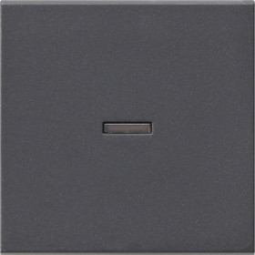 Gira S-55 Антрацит Клавиша 1-ая с подсветкой
