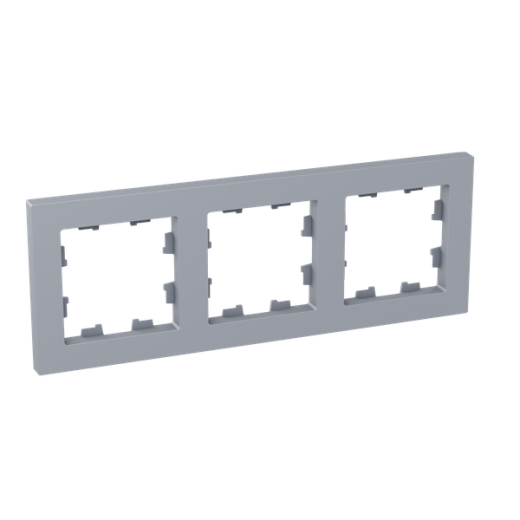3 - местная рамка, алюминий, пластик Эпика EKF