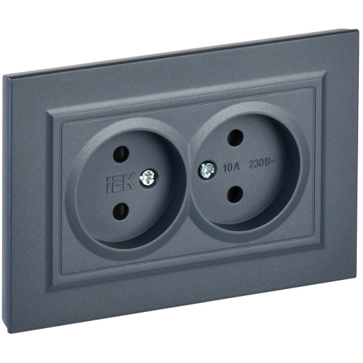 BRITE Роз. 2-я без з/к с з/ш 10А в сб. РСш12-2-БрМ мар. IEK