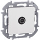 Розетка TV (телевизионная) - Legrand/Daccord Inspiria - оконечная - белый
