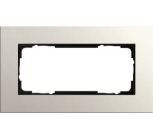 Gira ESP Lenoleum-Multiplex Светло-серый Рамка 2-ая без перегородки