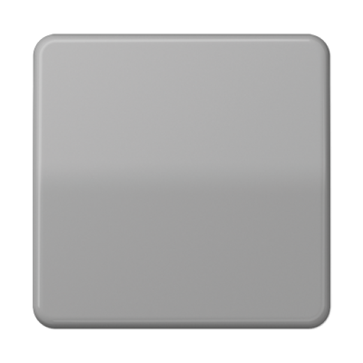 Клавиша ударопрочная для выключателя и кнопки, серая