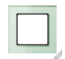 JUNG A creation Стекло Матовое Рамка 5-ая