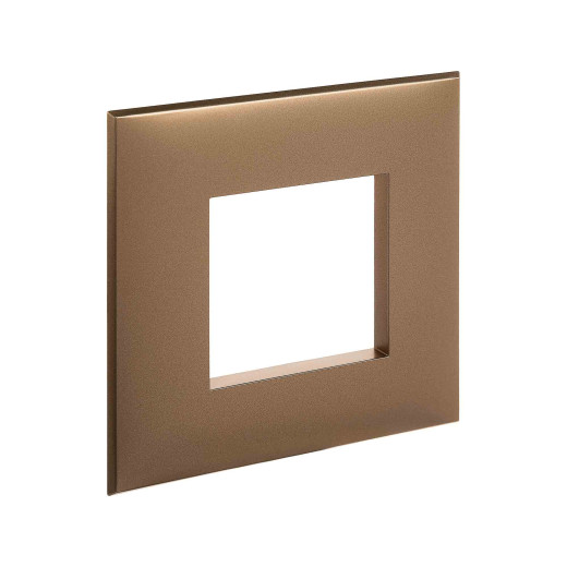 Рамка 1 пост (2 мод.), Avanti, золотистый жемчуг