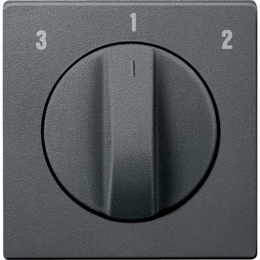 MERTEN НАКЛАДКА д/выключателя вентилятора, АНТРАЦИТ, SM